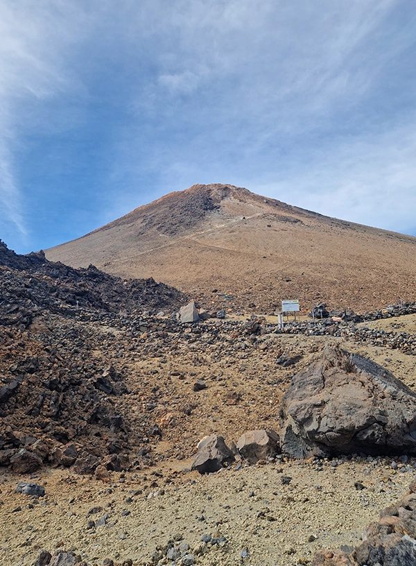 Výhled na Teide.