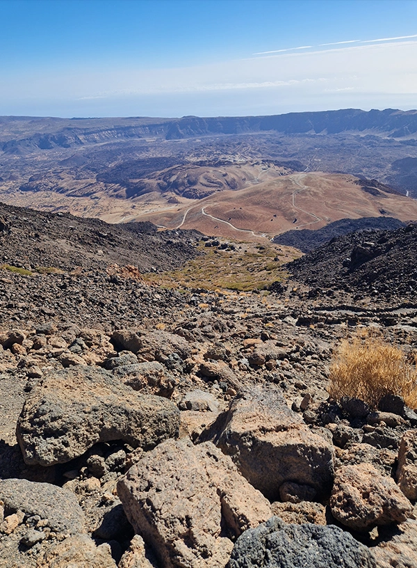 Stezka na Teide.