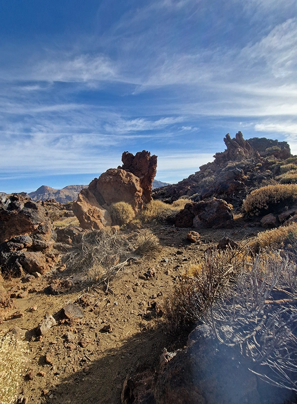 Stezka na Teide.