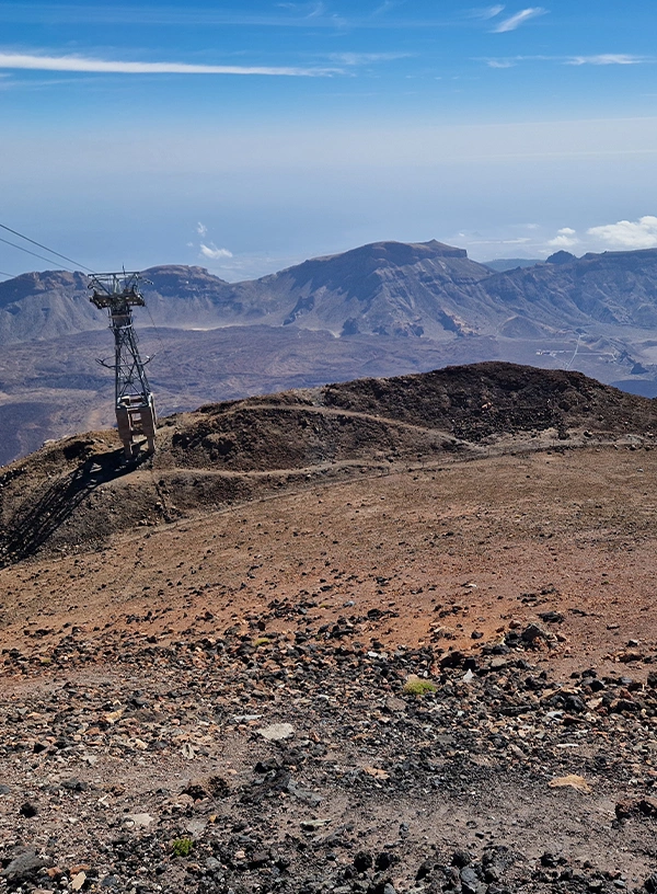 Stezka na Teide.