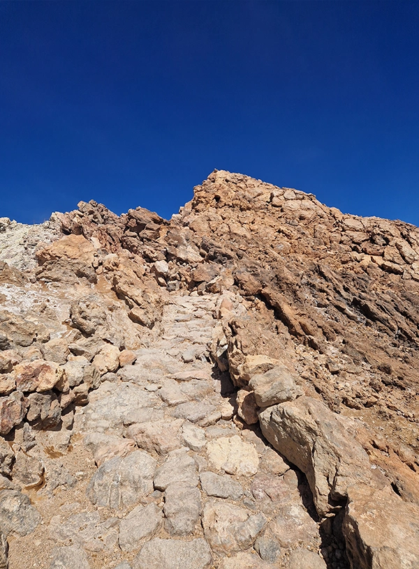 Stezka na Teide.