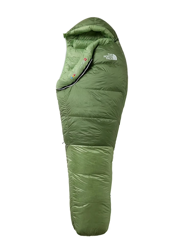 Žebříček spacáků – model The North Face.