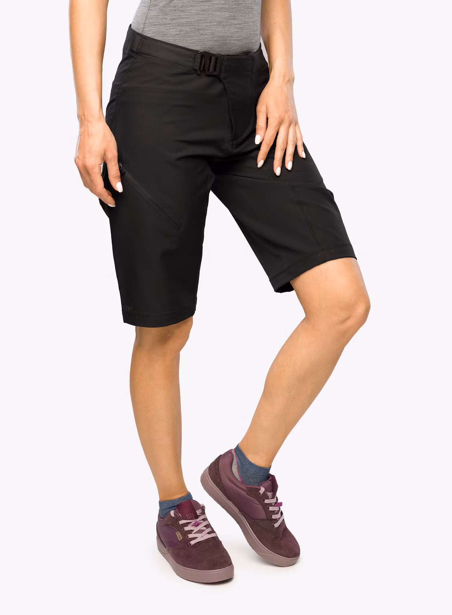Cyklokraťasy dámské 100% Airmatic - black