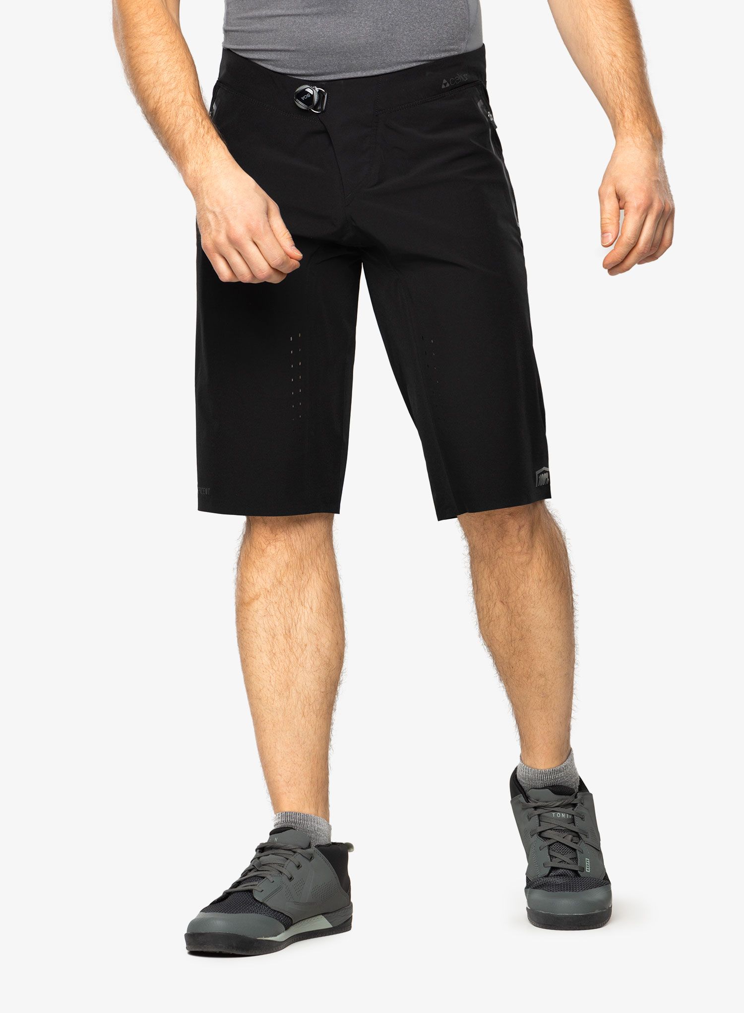 Cyklistické kraťasy 100% Celium - black