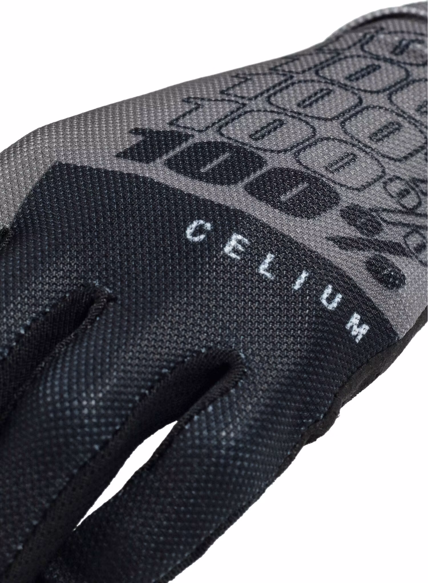 Cyklistické rukavice 100% Celium - black/grey