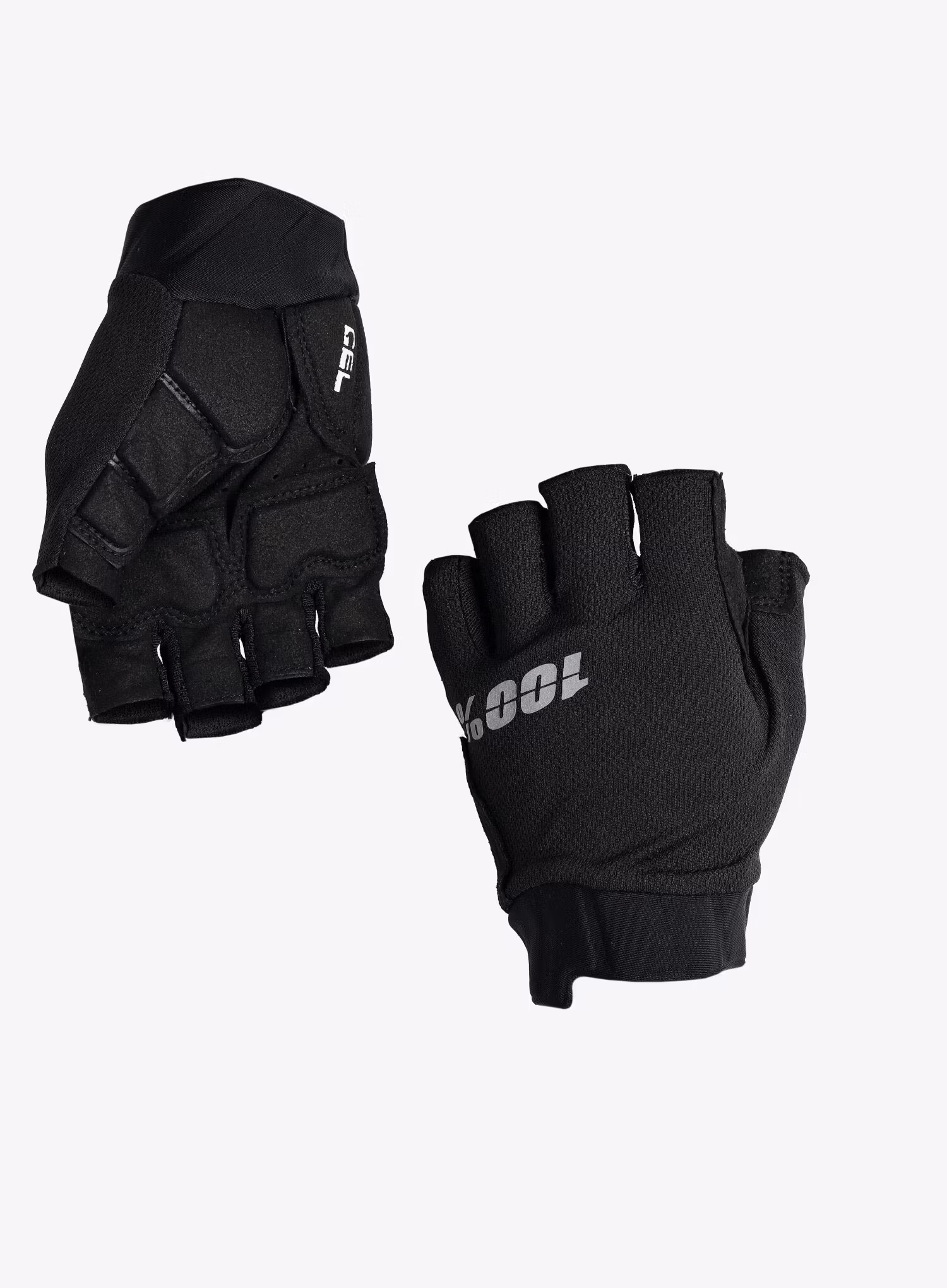 Rukavice na kolo 100% Exceeda - black