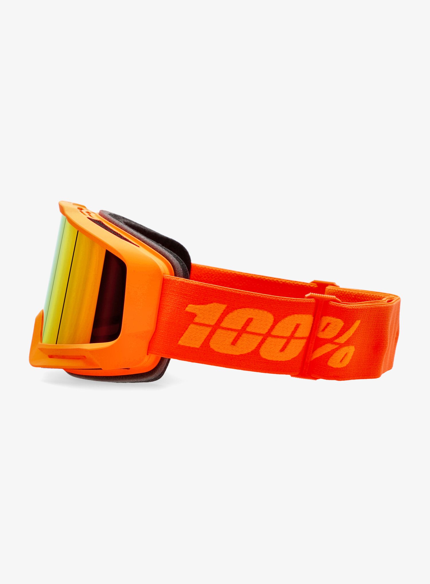 Lyžařské brýle 100% Okan Hiper - fluo orange/mirror red