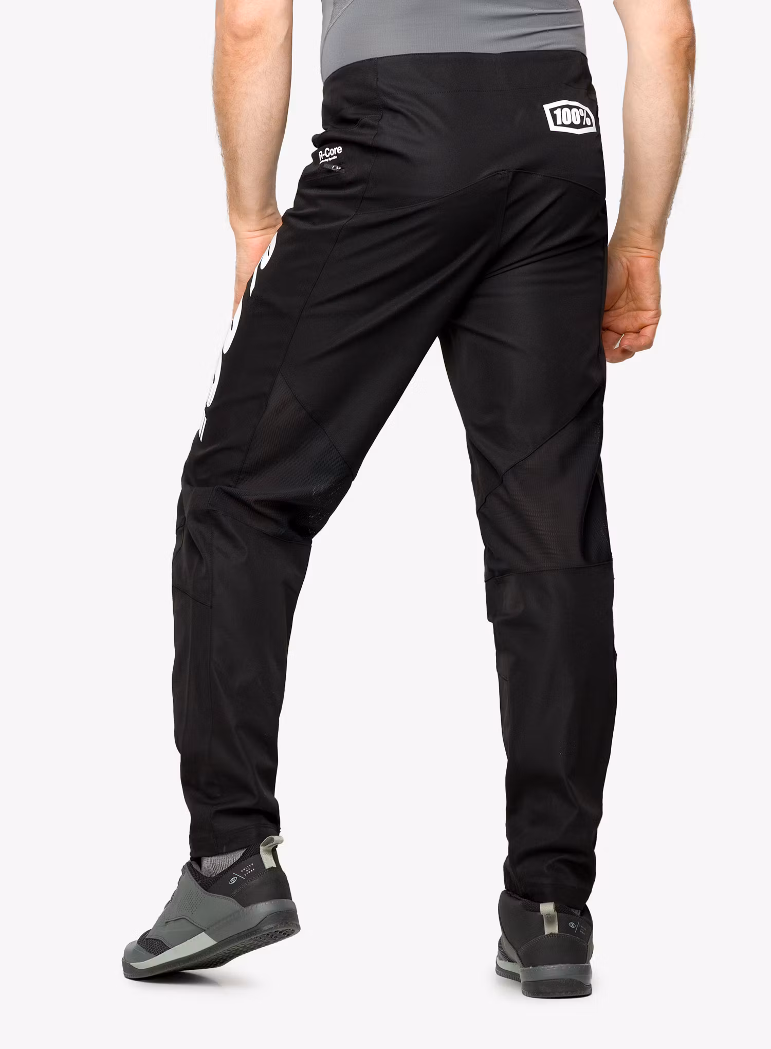 Cyklistické kalhoty 100% R-Core - black/black