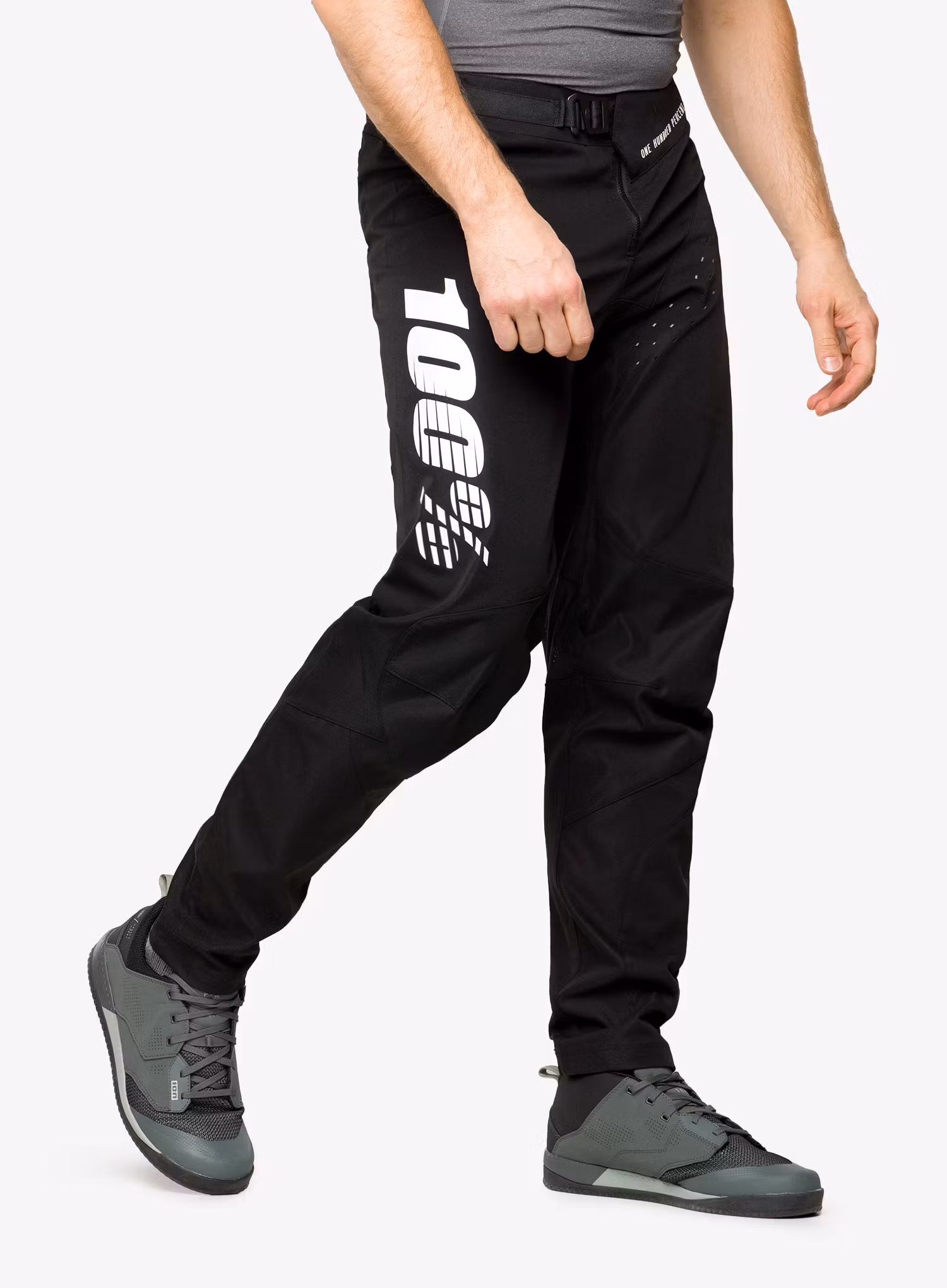 Cyklistické kalhoty 100% R-Core - black/black