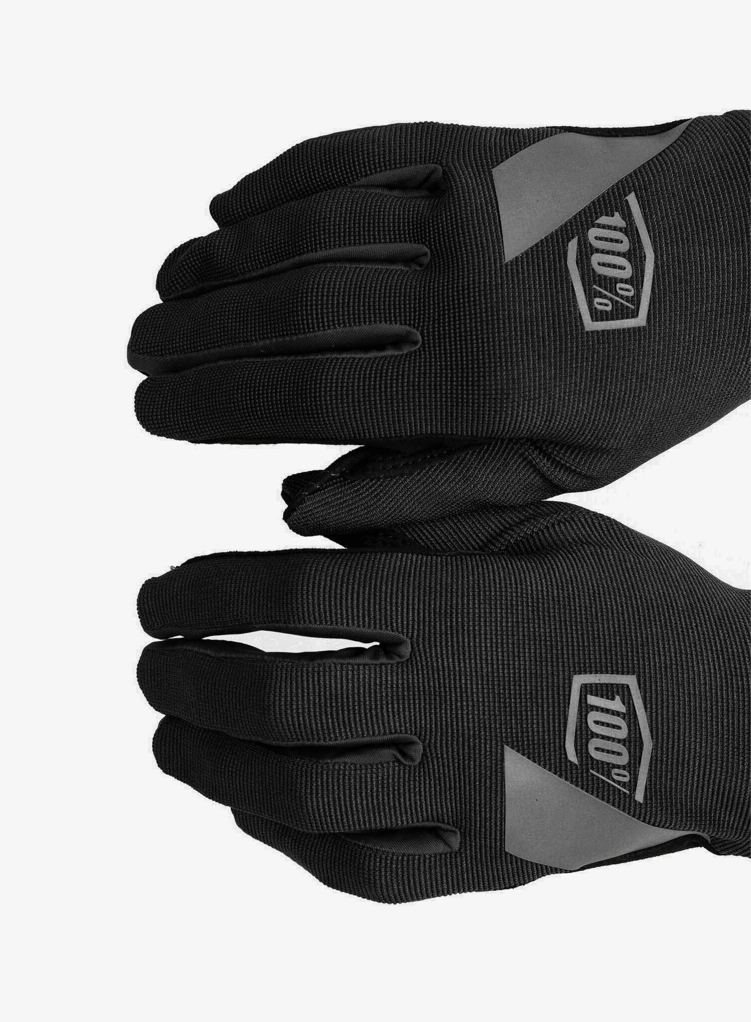Rukavice na kolo 100% Ridecamp Gloves - black