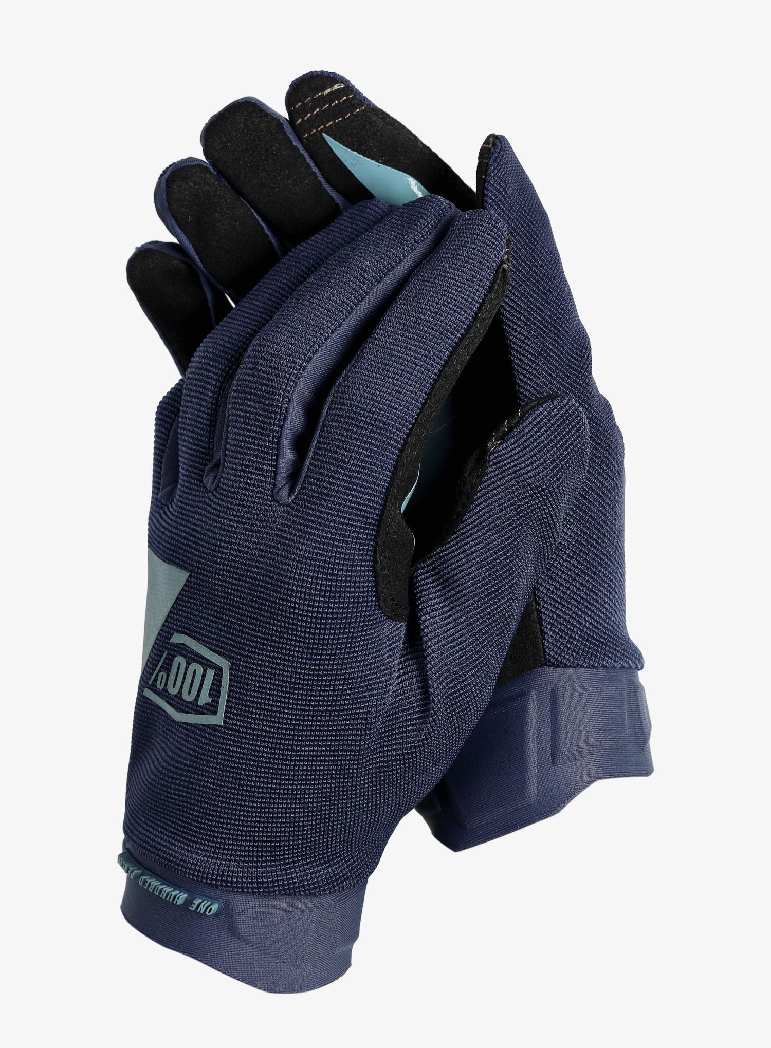 Rukavice na kolo 100% Ridecamp Gloves - navy/slate blue