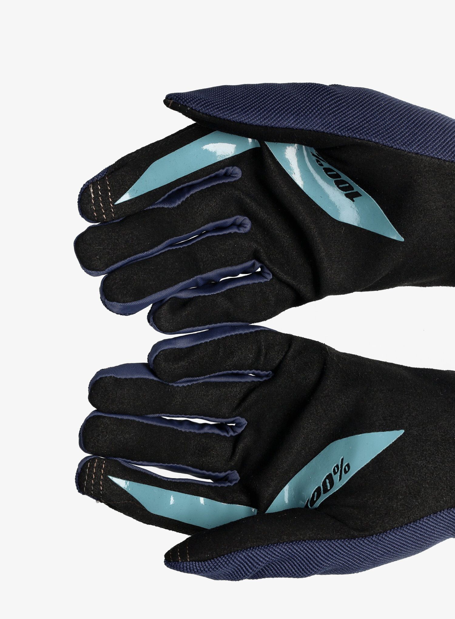 Rukavice na kolo 100% Ridecamp Gloves - navy/slate blue