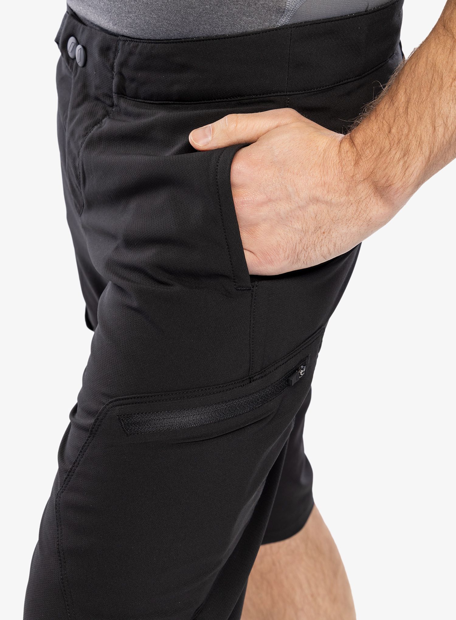 Cyklo kraťasy 100% Ridecamp Short - black