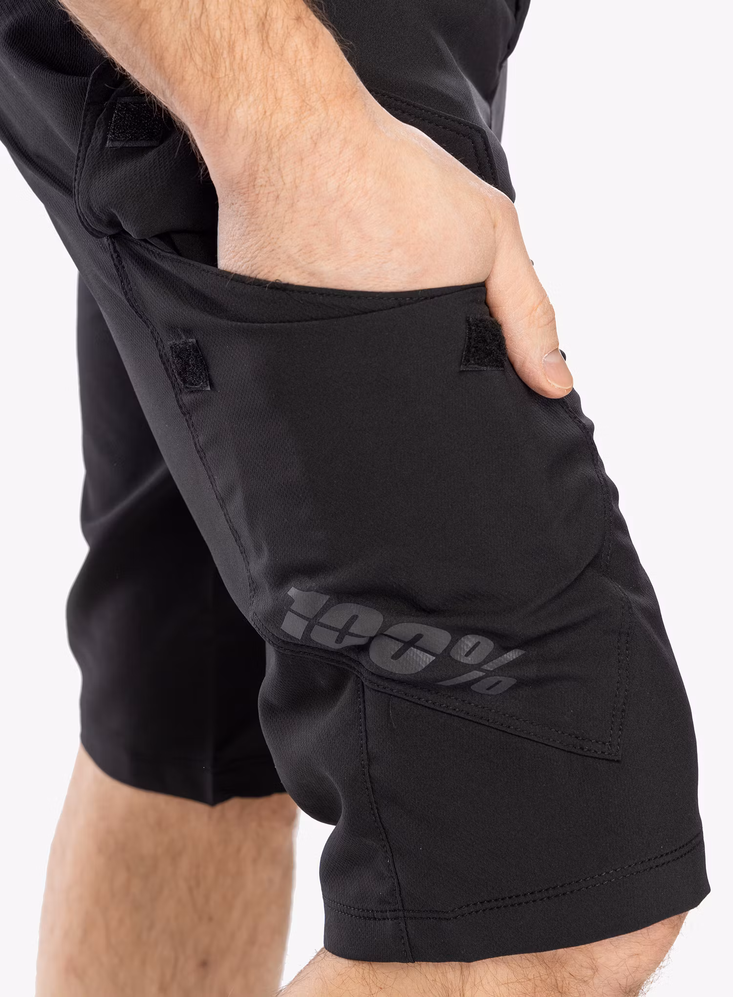 Cyklo kraťasy 100% Ridecamp Short - black