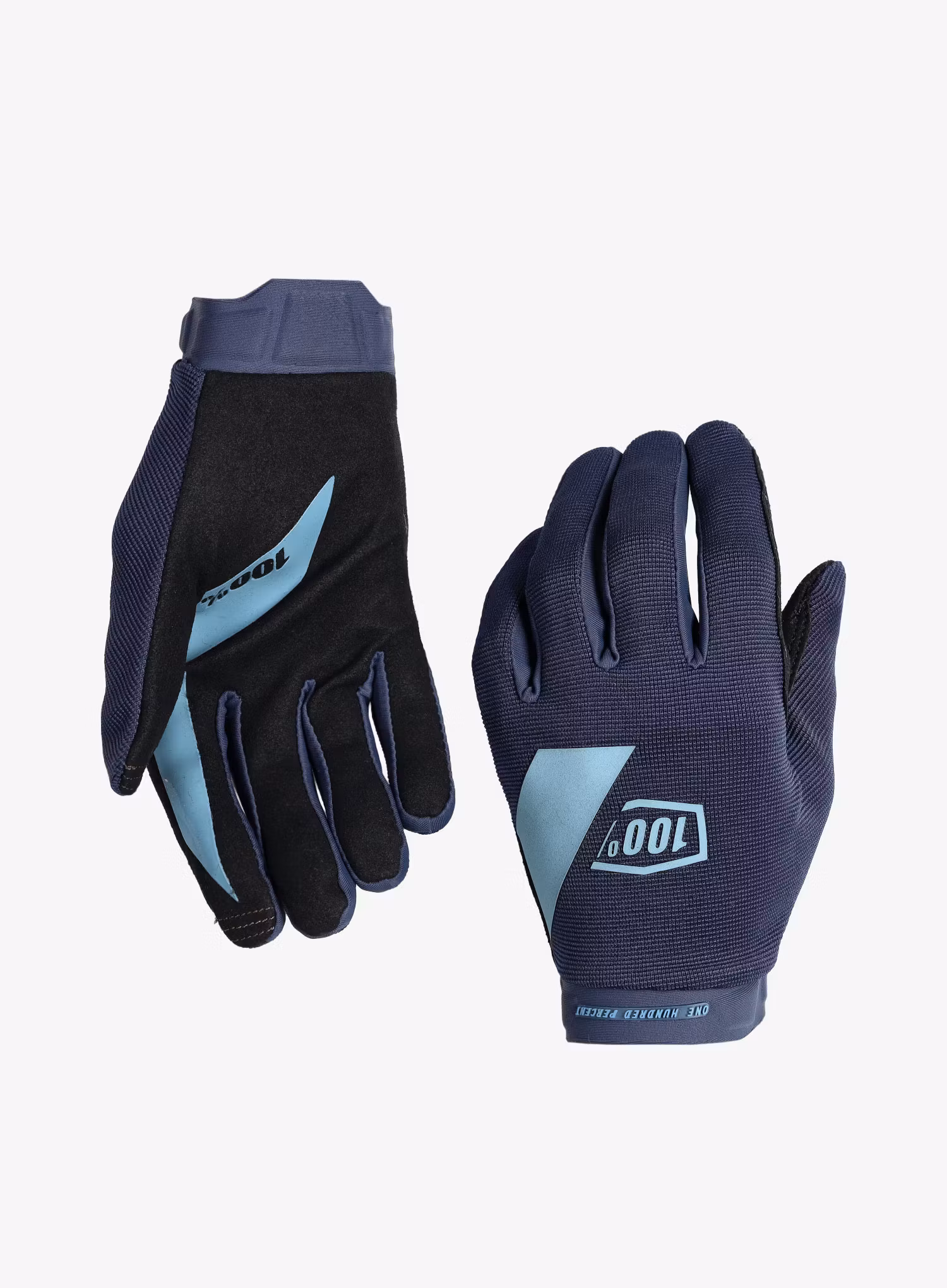 Cyklistické rukavice dámské 100% Ridecamp - navy/slate