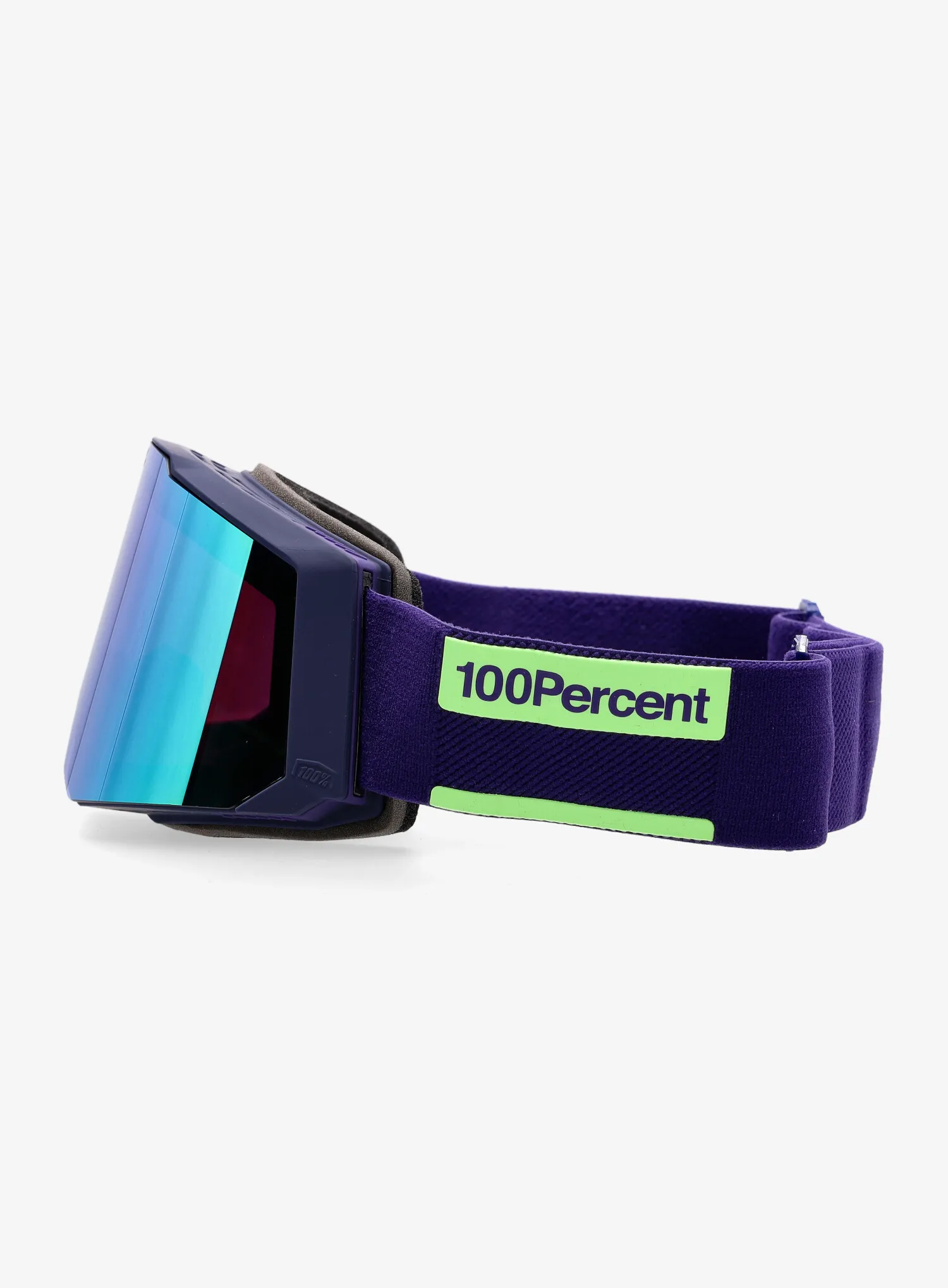 Lyžařské brýle 100% Snowcraft Hiper S - eggplant/mirror green lens