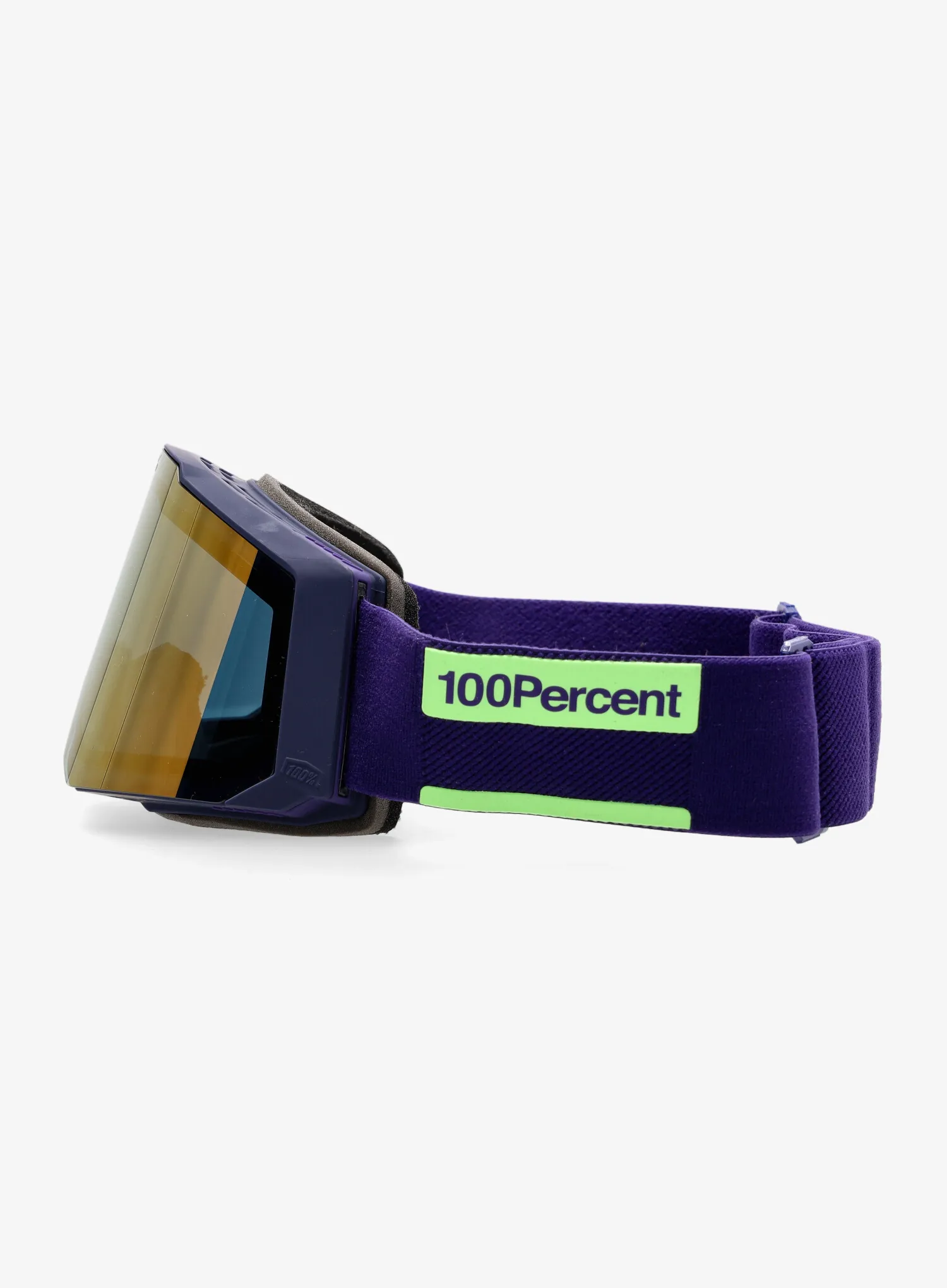 Lyžařské brýle 100% Snowcraft Hiper S - eggplant/mirror green lens