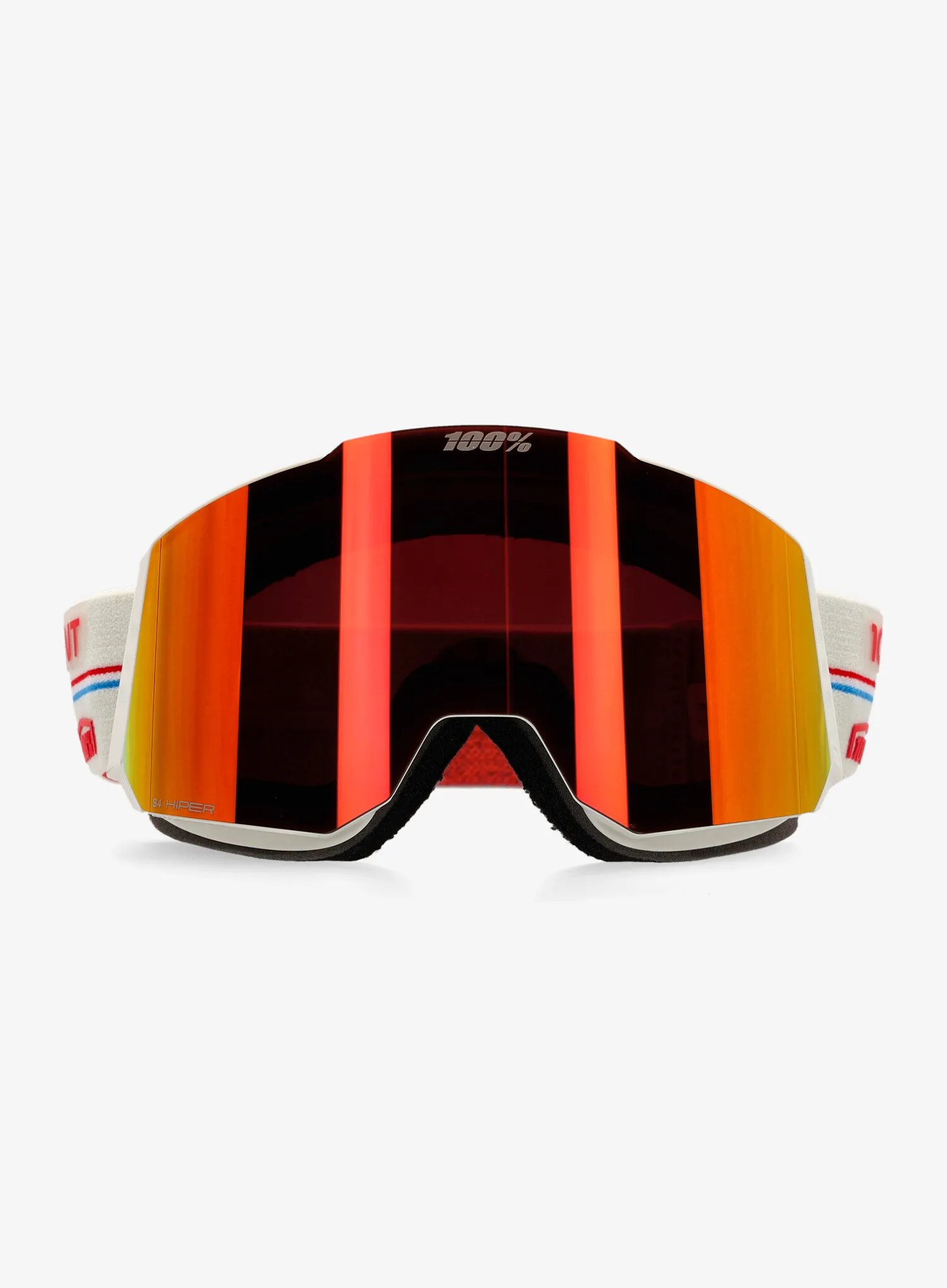 Lyžařské brýle 100% Snowcraft Hiper - launch/mirror red lens