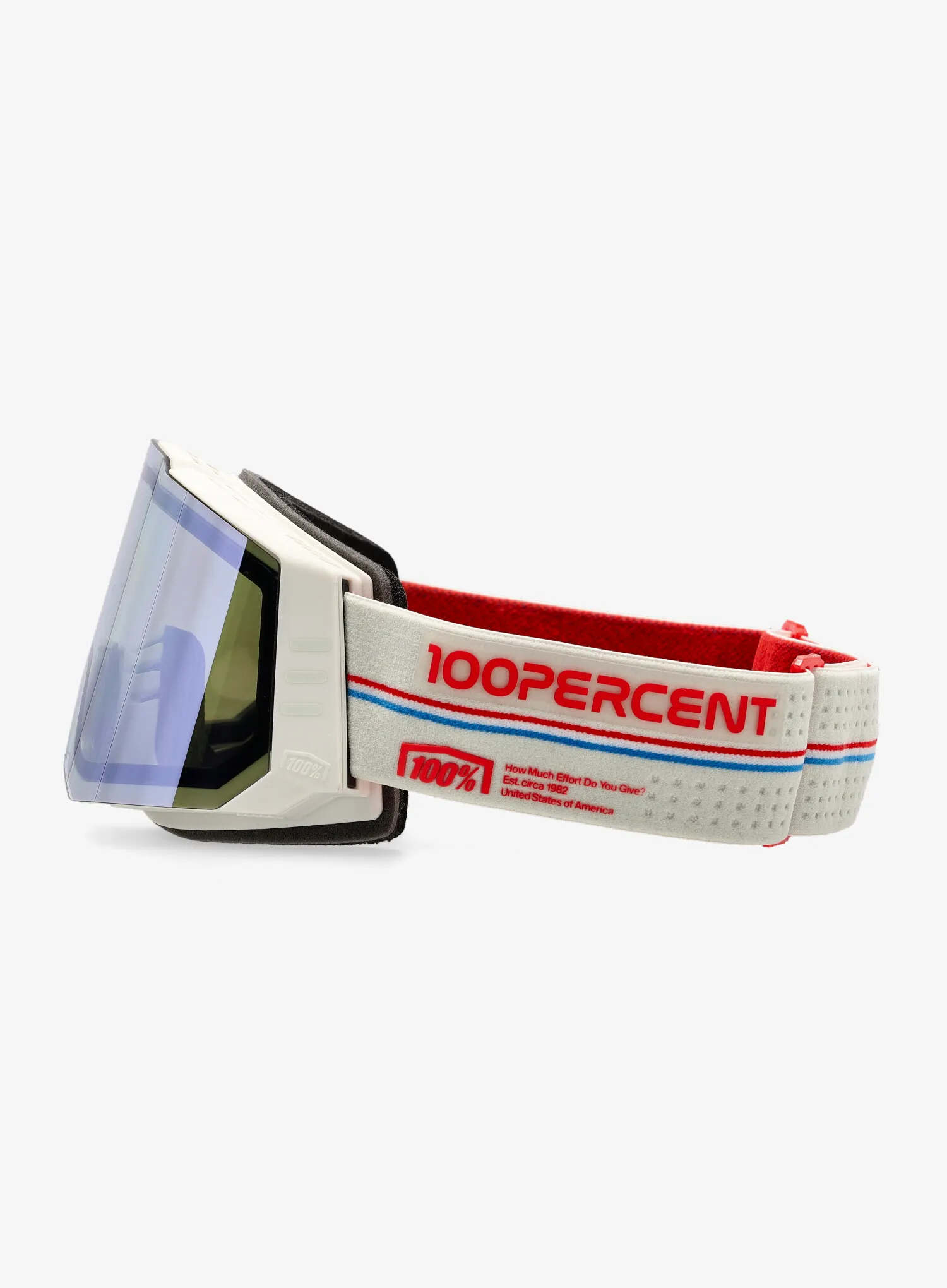 Lyžařské brýle 100% Snowcraft Hiper - launch/mirror red lens