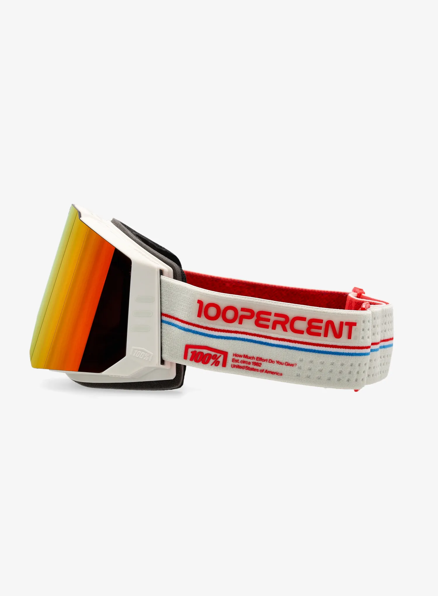 Lyžařské brýle 100% Snowcraft Hiper - launch/mirror red lens