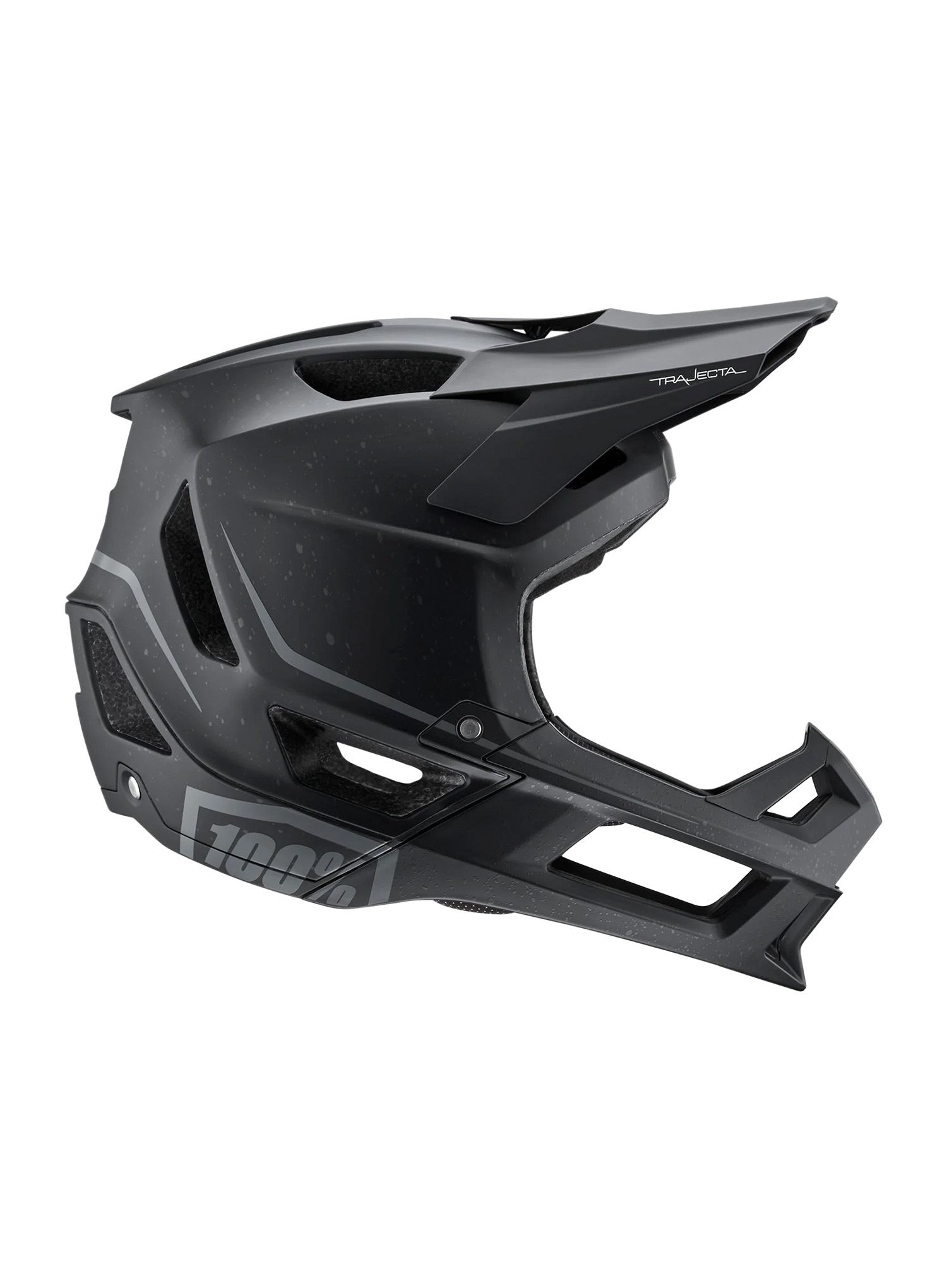 Enduro helma 100% Trajecta Helmet - black