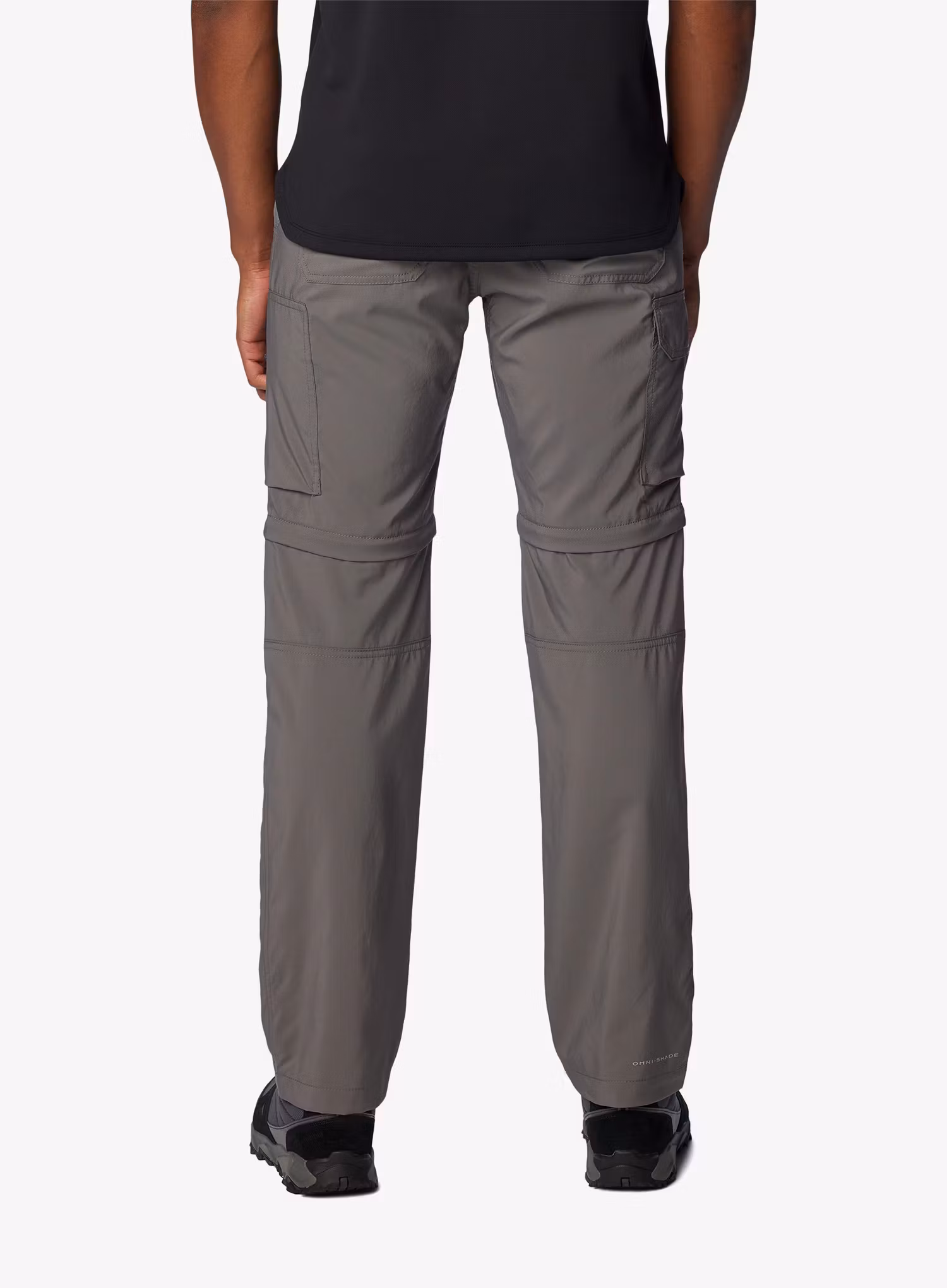 Kalhoty s odepínacími nohavicemi Columbia Silver Ridge Utility Convertible Pant Short - city grey