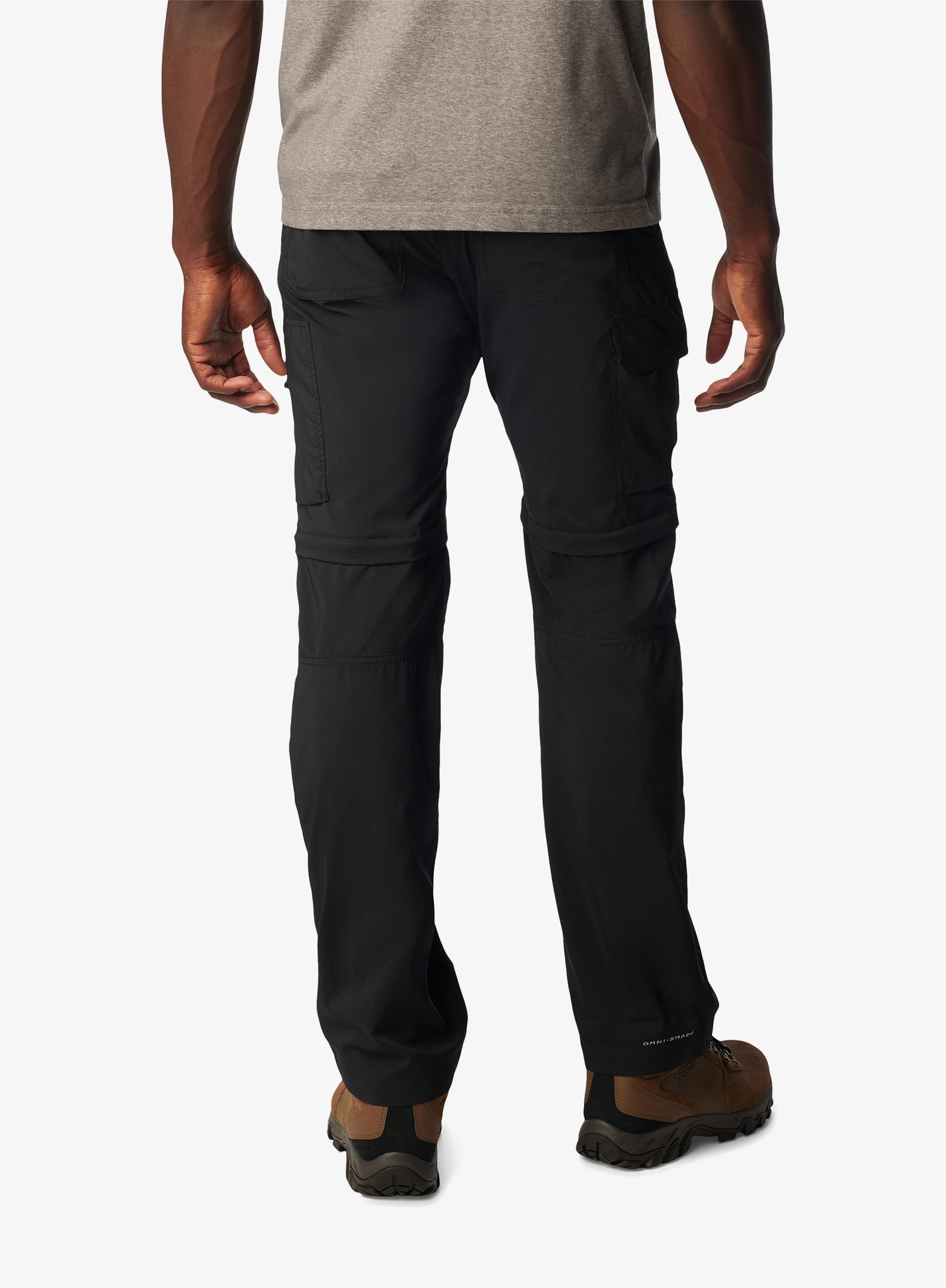 Turistické kalhoty Columbia Silver Ridge Utility Convertible Pant Short - black