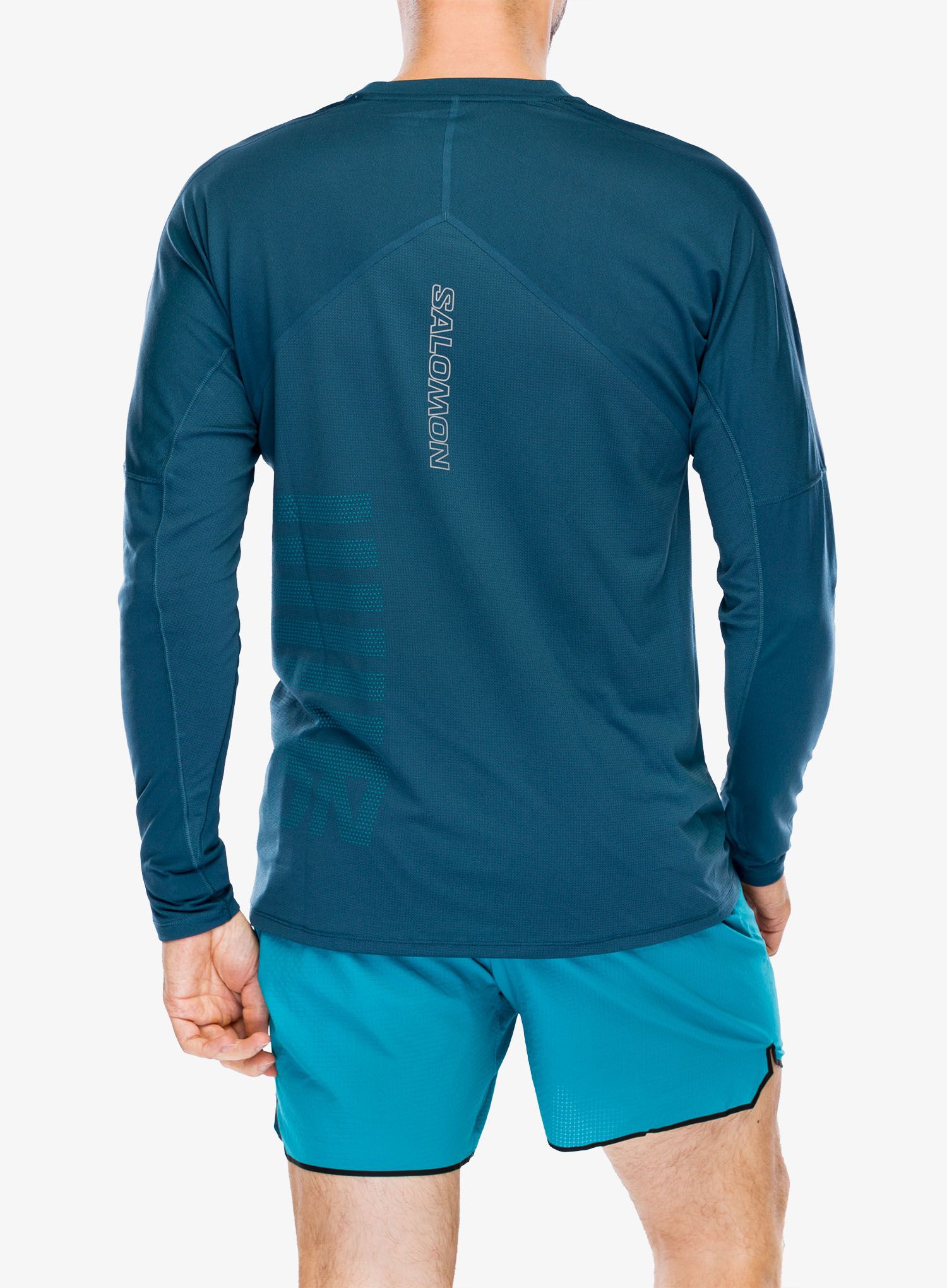 Mikina na běh Salomon Sense Aero LS Tee GFX - deep dive