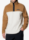 Fleece mikina Columbia Steens Mountain Half Snap II - dark stone/delta/black