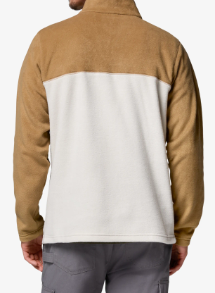 Fleece mikina Columbia Steens Mountain Half Snap II - dark stone/delta/black