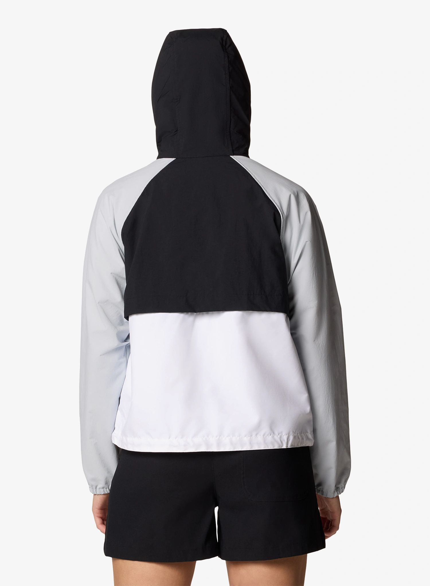 Větrovka dámská Columbia Spire Valley Windbreaker - white/black/cirrus grey