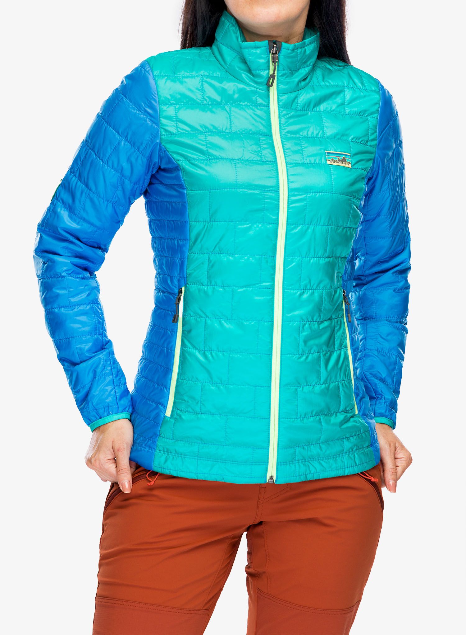 Zateplená bunda dámská Patagonia Nano Puff Jacket - subtidal blue