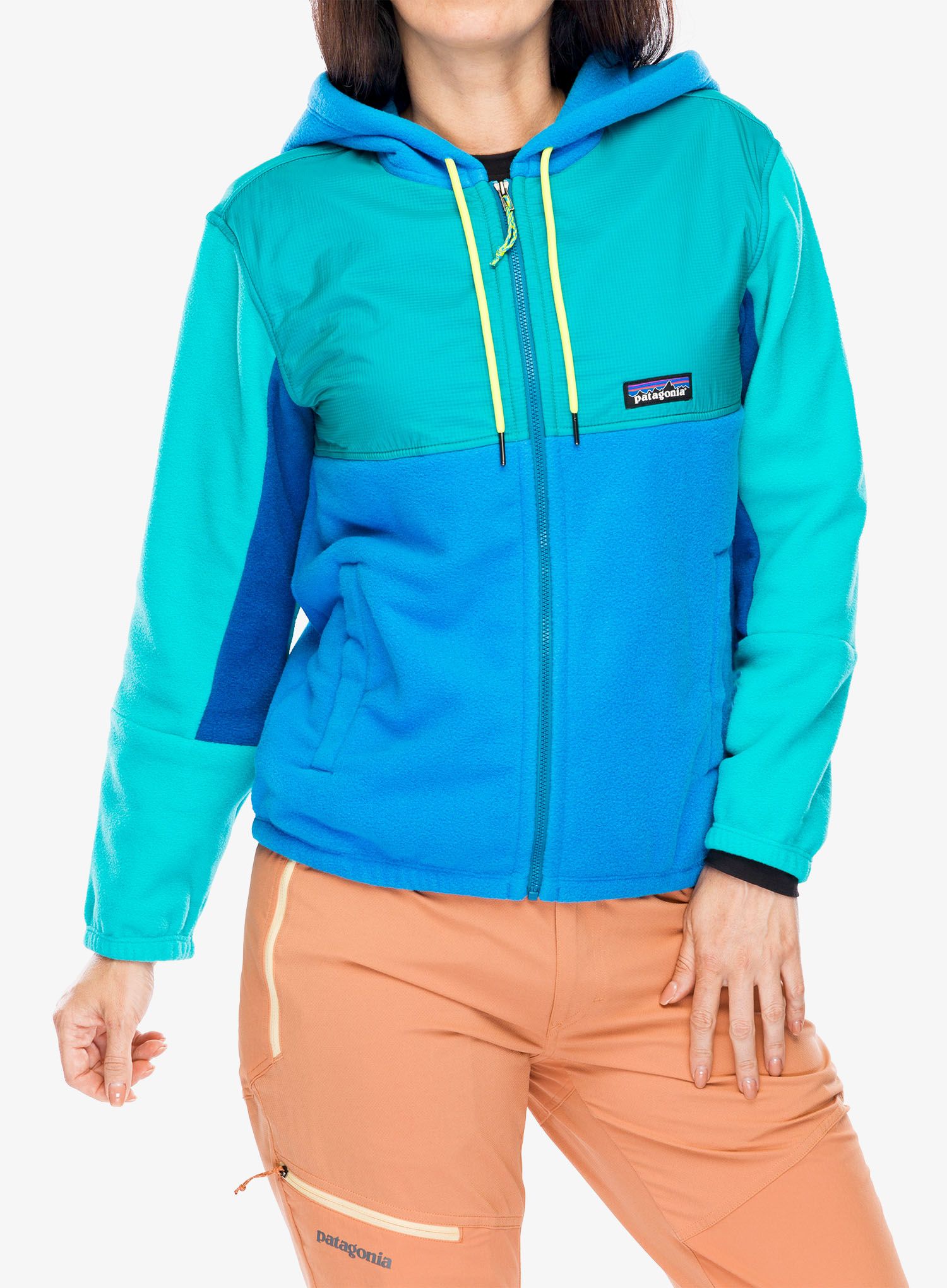 Dámská mikina na zip Patagonia Microdini - vessel blue