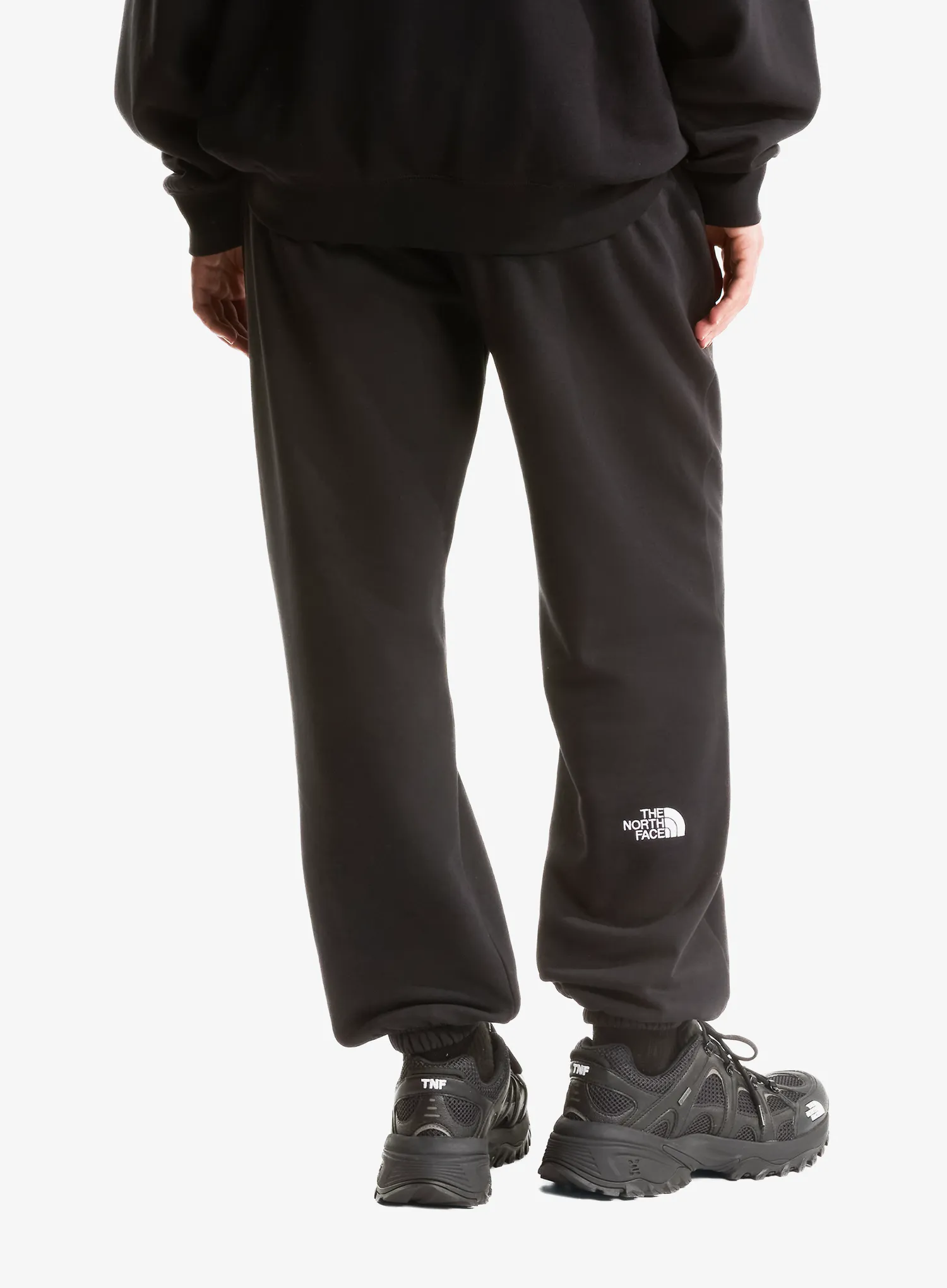 Kalhoty dámské The North Face Essential Relaxed Straight Jogger - tnf black