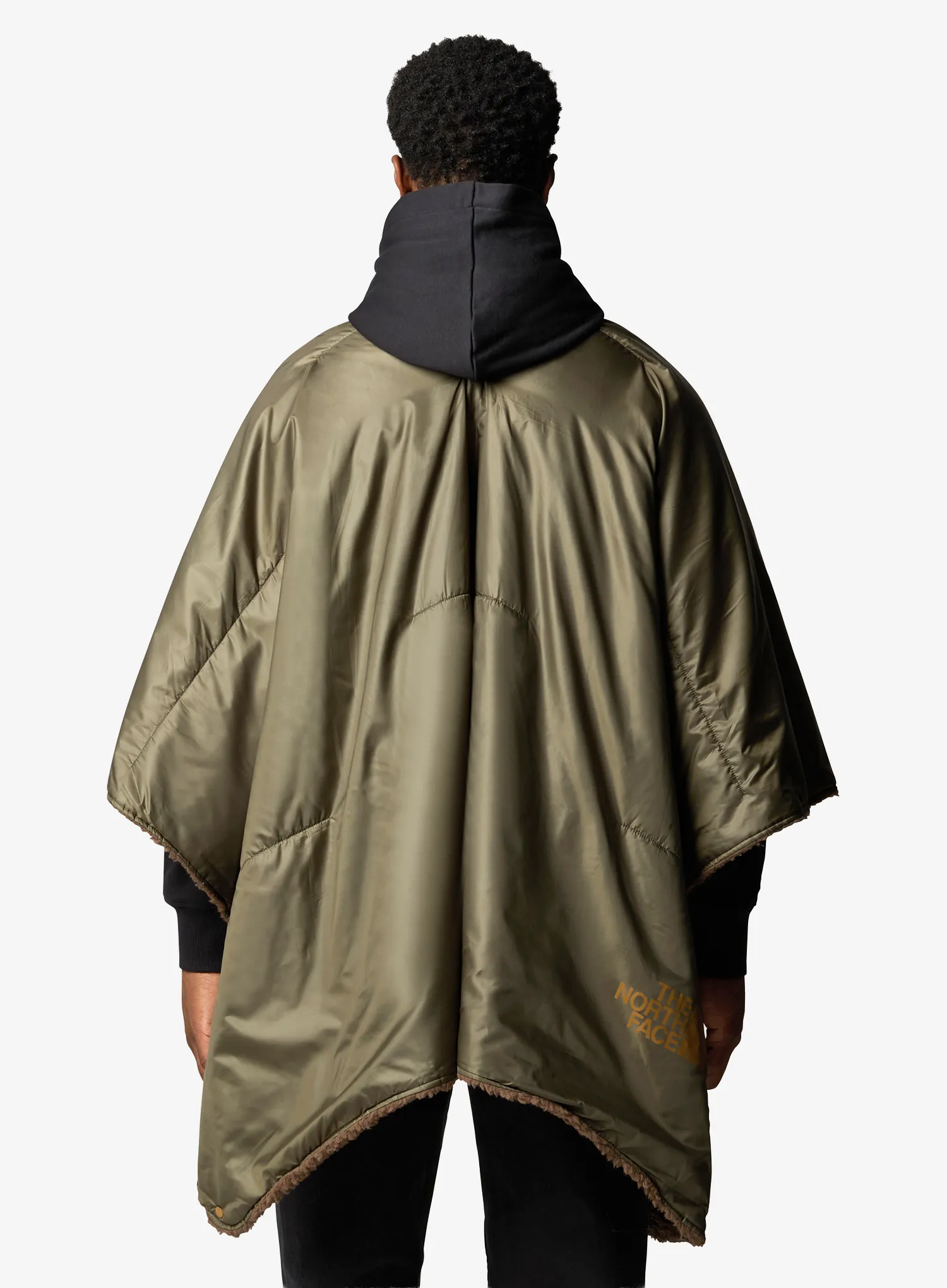 Turistická pláštěnka The North Face Wawona Fuzzy Blanket - taupe green/smokey