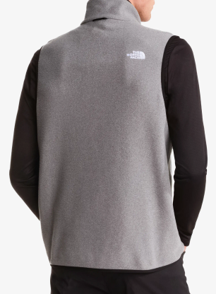 Vesta The North Face Glacier Fleece Vest - mid grey heather