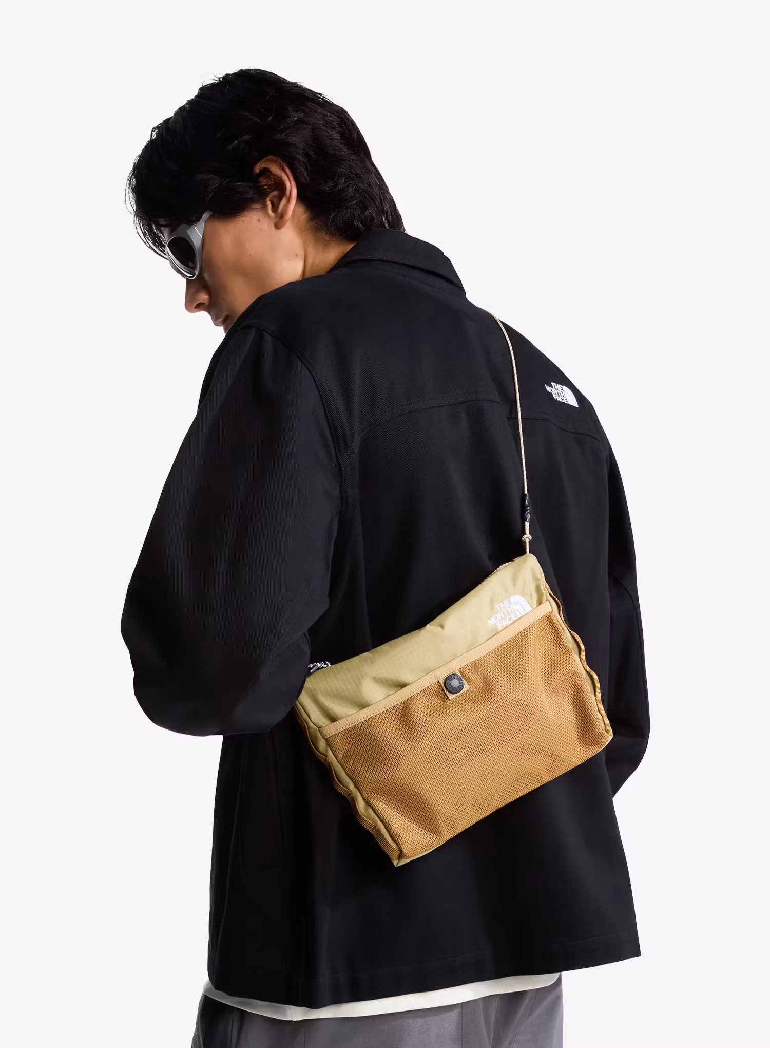 Kapsička na krk The North Face Terra Lumbar Pouch - khaki stone