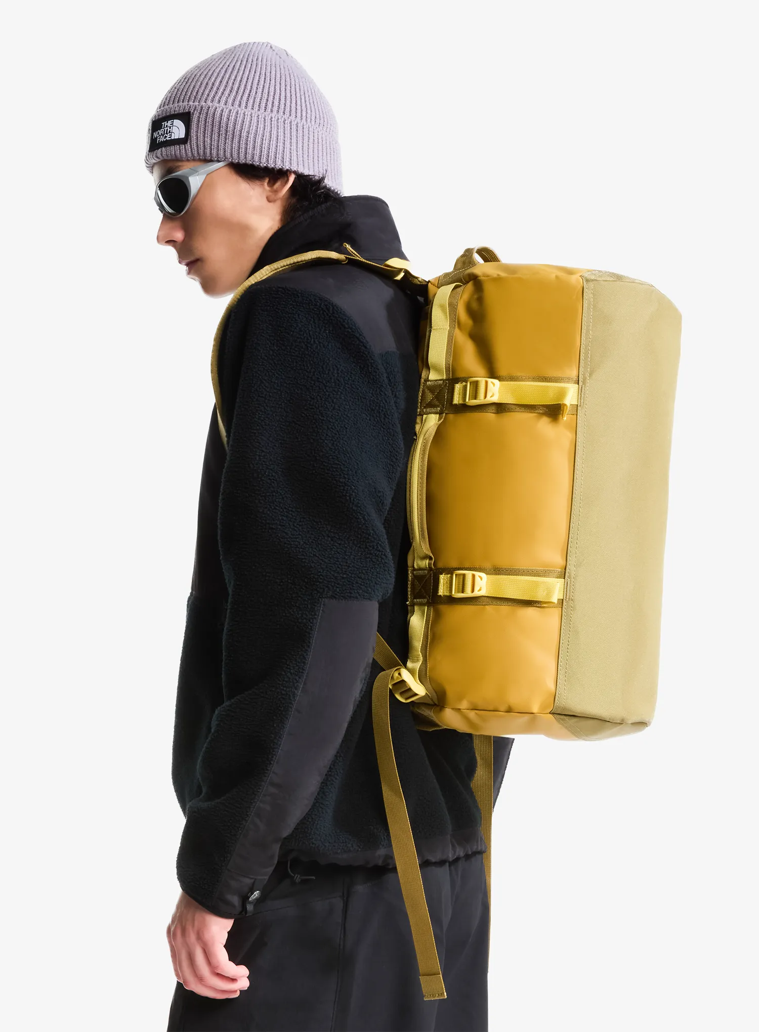 Cestovní taška The North Face Base Camp Duffel XS - tan/cedar/honeye