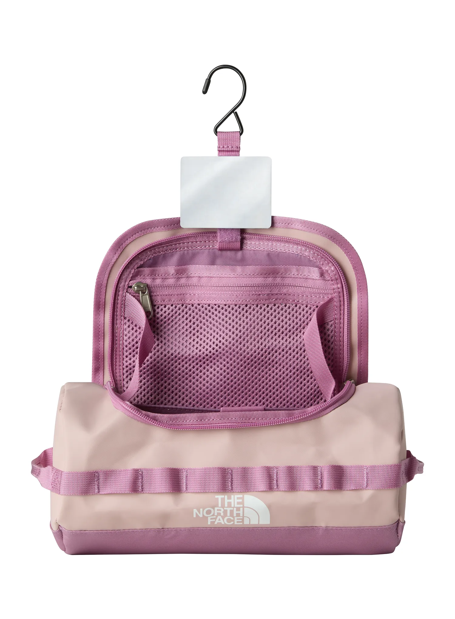 Kosmetická taštička The North Face BC Travel Canister L - metal pink/laven