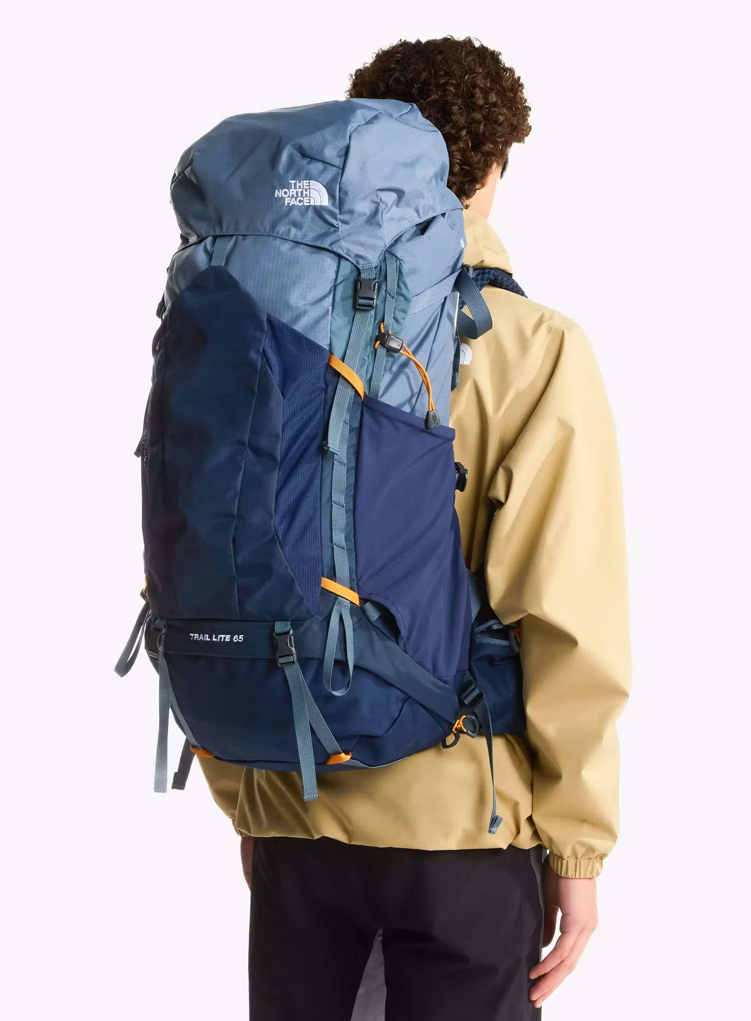 Trekový batoh The North Face Trail Lite 65 - granite grey/navy