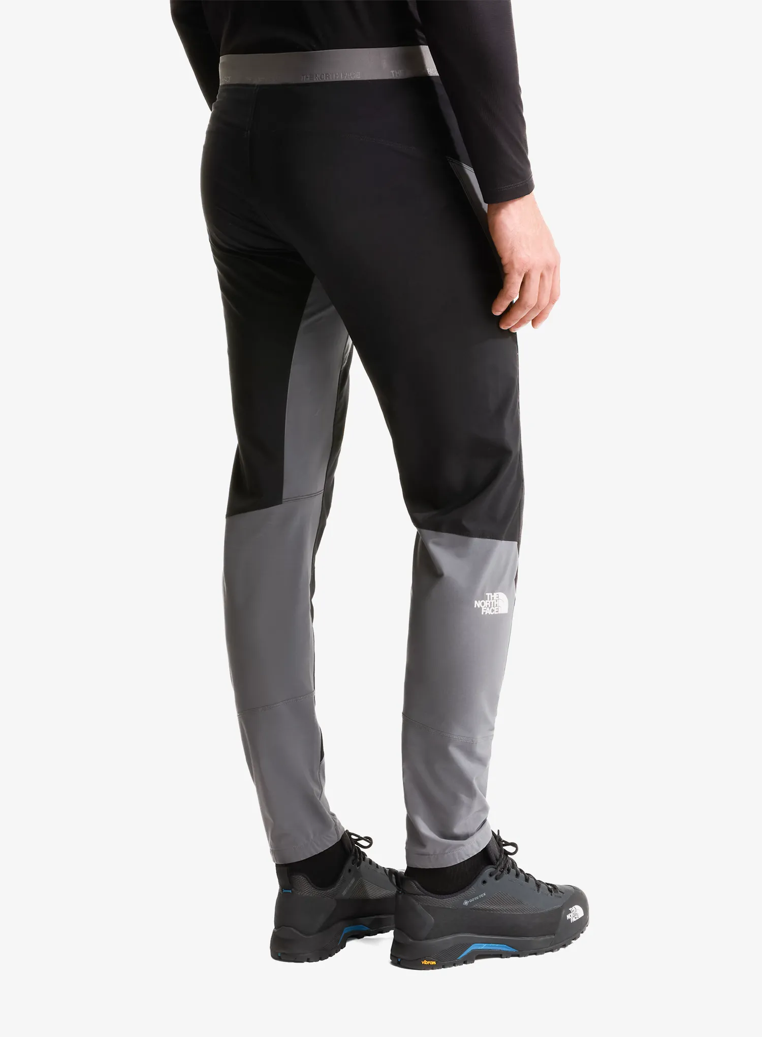 Trekové kalhoty The North Face Felik Slim Tapered Pant - smoked pearl/tnf black