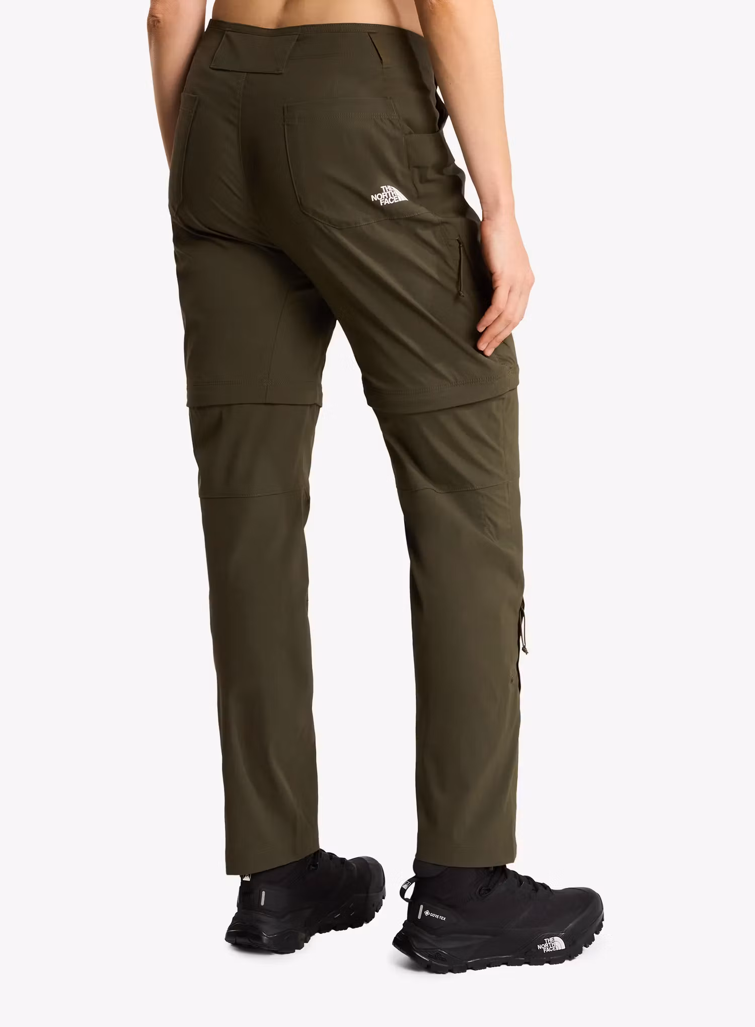 Turistické kalhoty dámské The North Face Exploration Reg Straight Convertible Pant - new taupe green