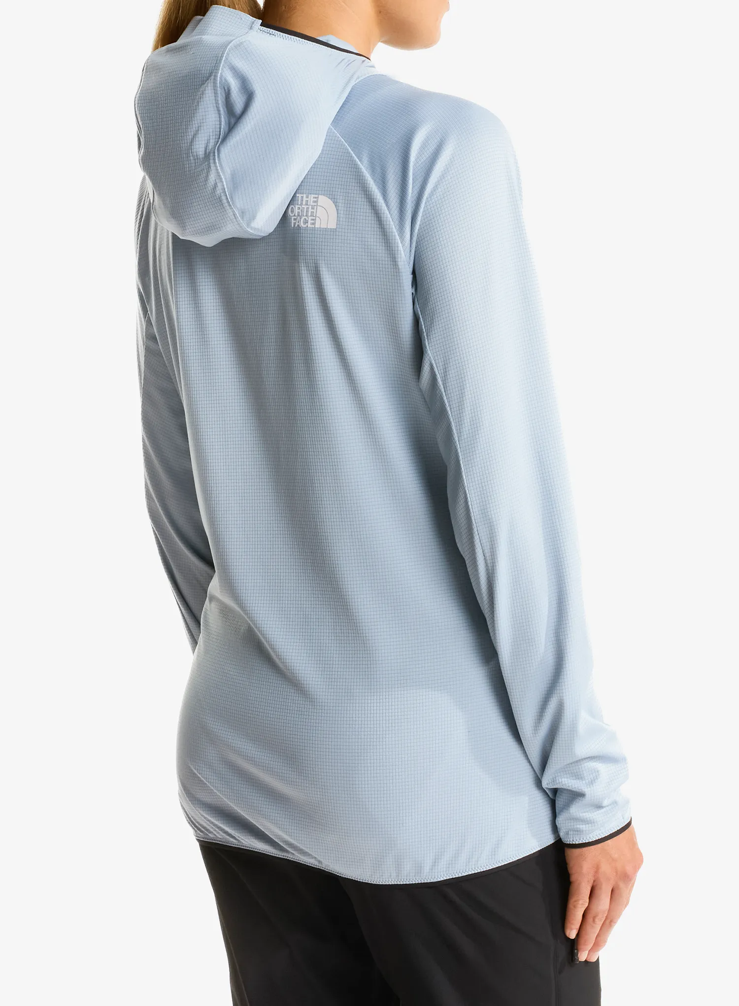 Dámská mikina se zipem The North Face Summit Direct Sun Hoodie - frost grey