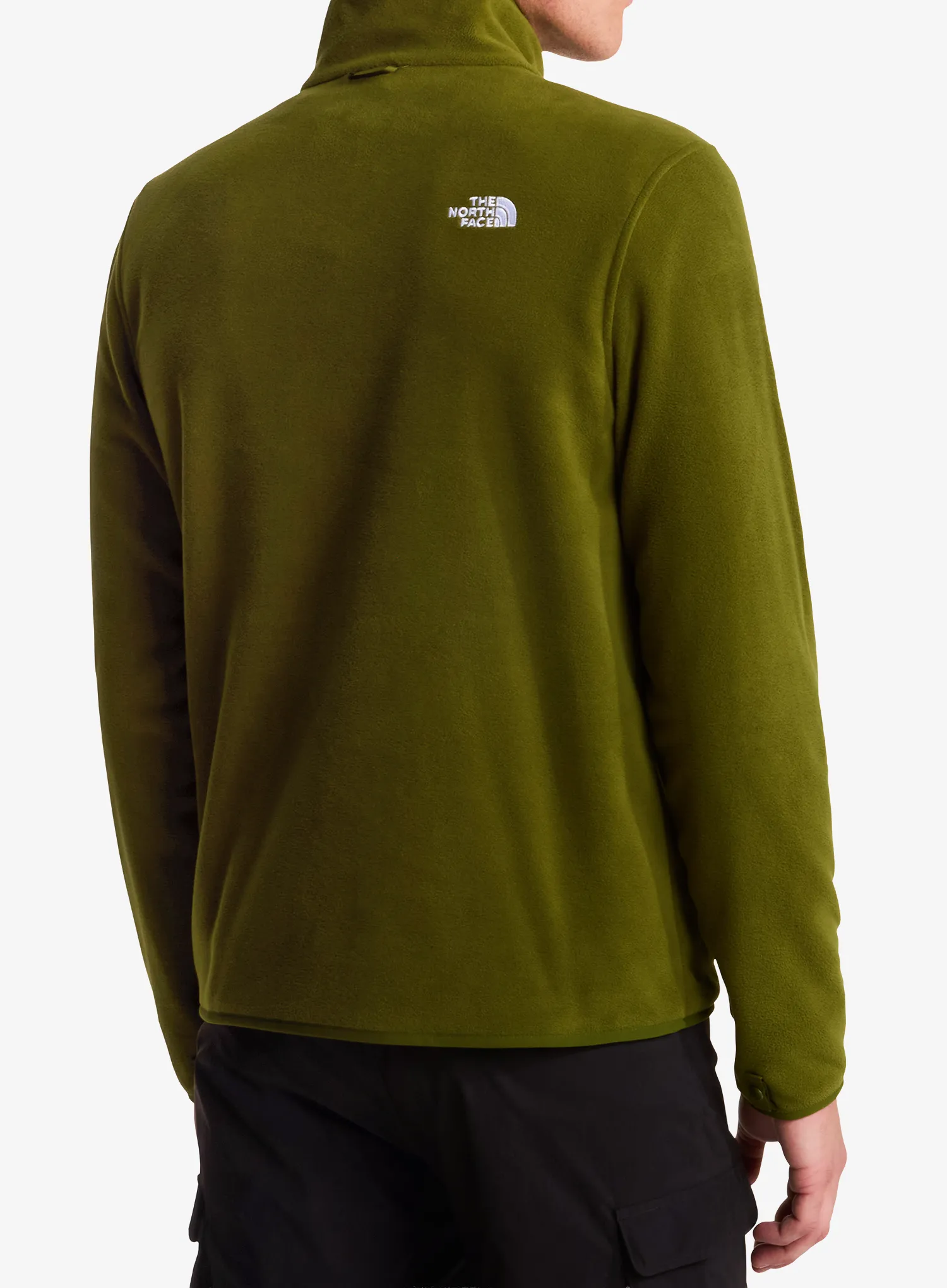 Fleece mikina The North Face Glacier Fleece Jacket - woodland green