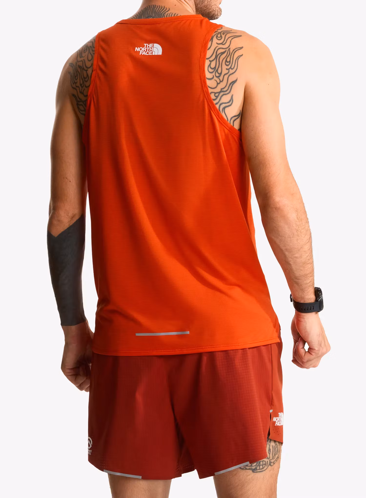 Pánský top The North Face Summit High Trail Tank - lava red