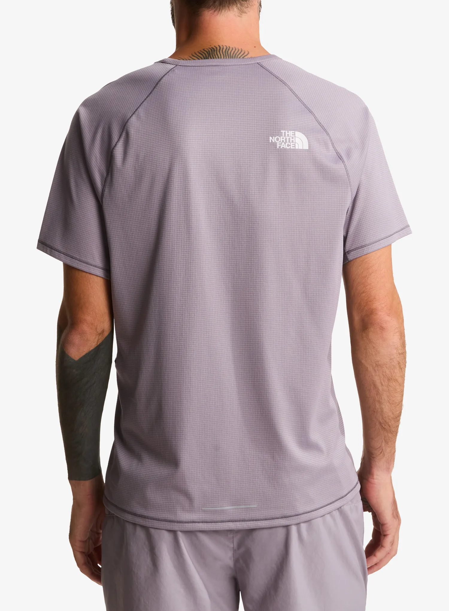 Běžecké tričko The North Face Sunriser S/S - transcendent grey