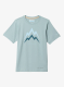 Chlapecké tričko Columbia Tech Trail Utility SS Graphic Crew - crushed blue/energetic