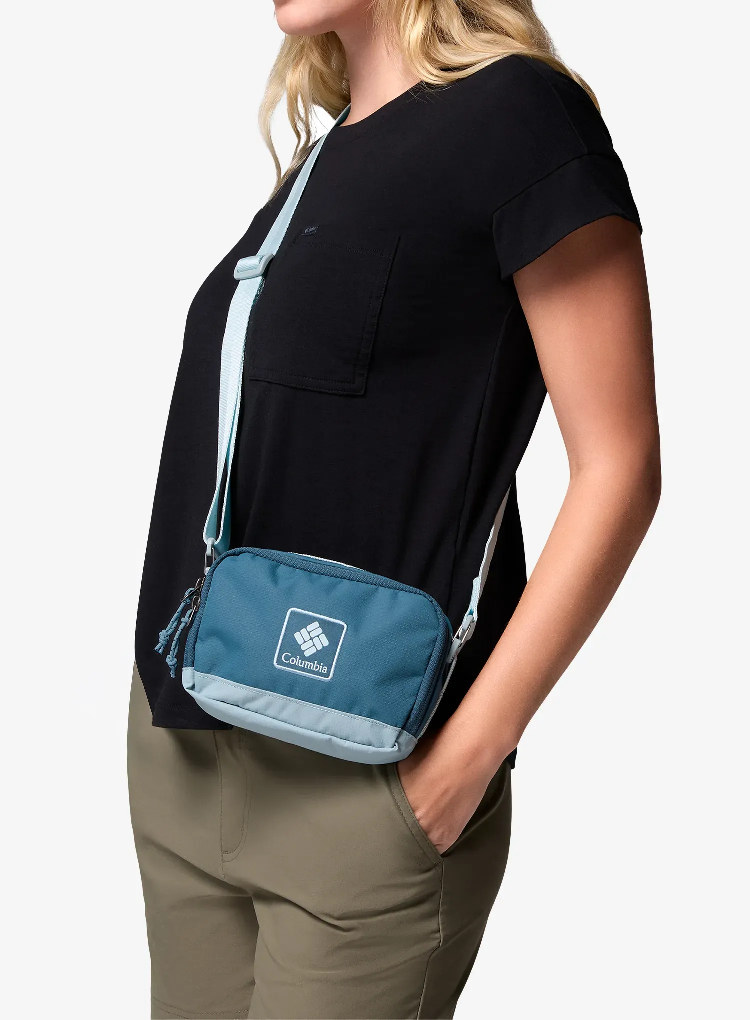 Kapsička na krk Columbia Trail Traveler Crossbody Bag - everblue/crs blue/marine light