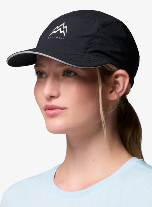 Kšiltovka Columbia Speed Trail Ball Cap - black/mountains