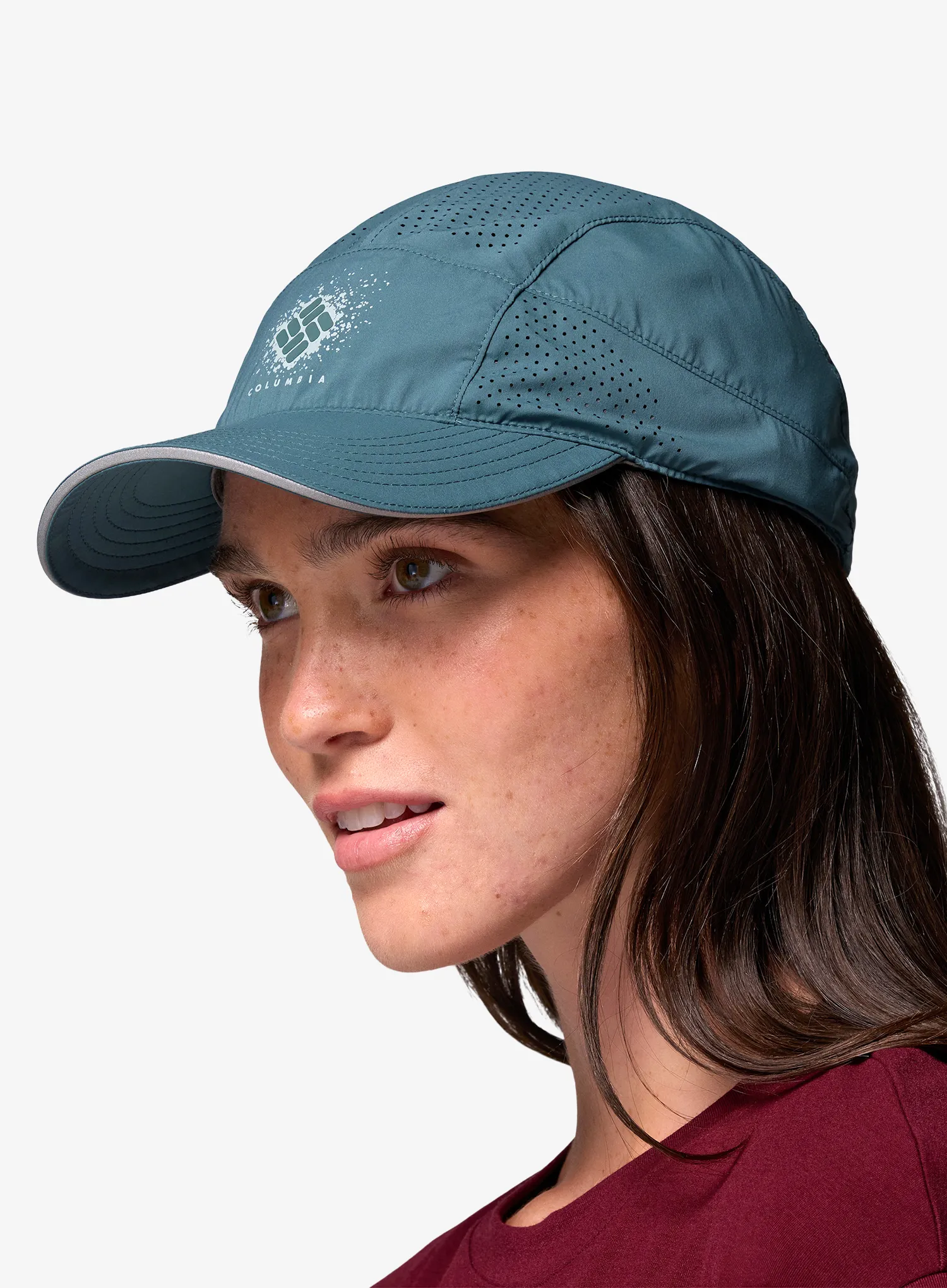Kšiltovka Columbia Speed Trail Ball Cap - everblue/gem splatter